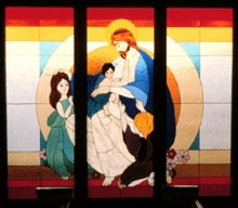 Jesus & Children  Window