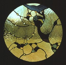 Abstract Stained Glass Window