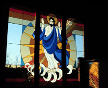 Christ Risen Window